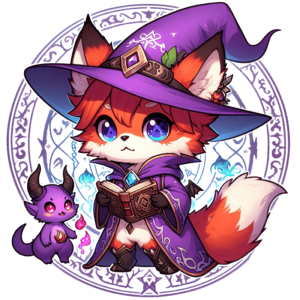 Cute Heroes: Fox Warlock_2