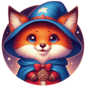 Cute Heroes - Fox Wizard